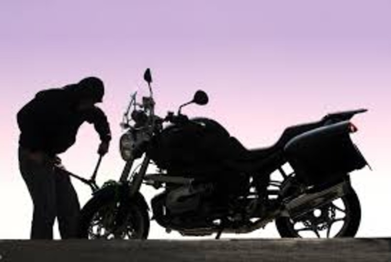 They came from Goa and broke into the police house and took away the bike